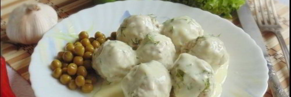 Тефтели в сырном соусе