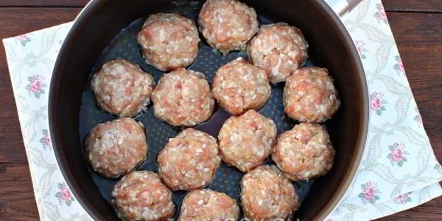 тефтели в томатно-сливочном соусе