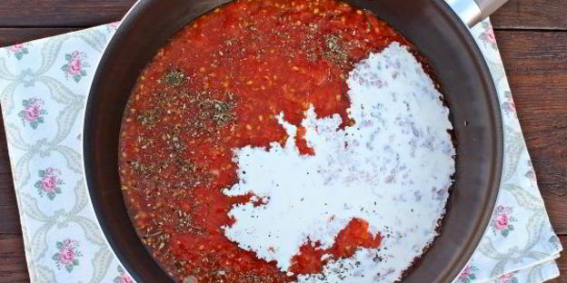 тефтели в томатно-сливочном соусе