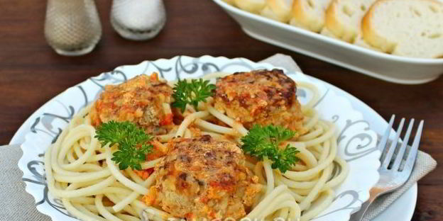 тефтели в томатно-сливочном соусе