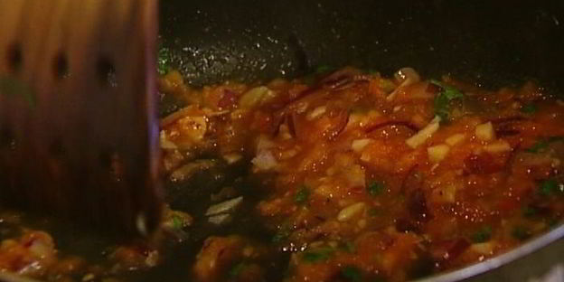 телячьи тефтельки с соусом из помидоров