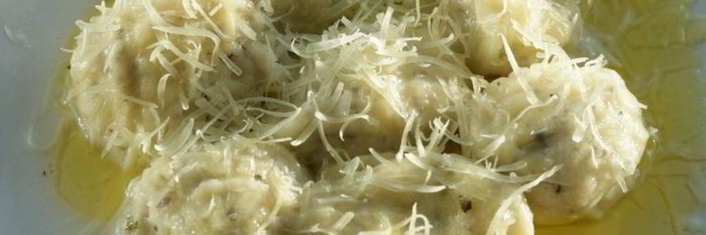 Творожные ньокки с базиликом