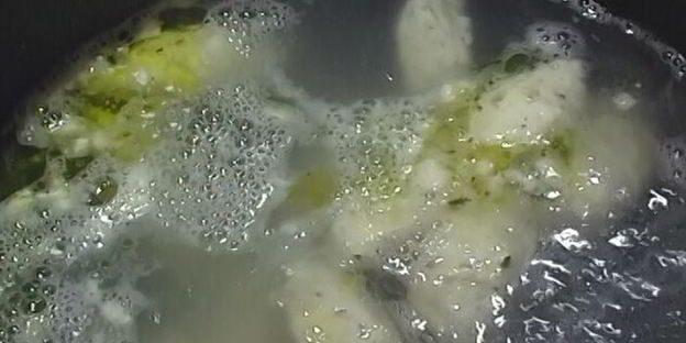 творожные ньокки с базиликом