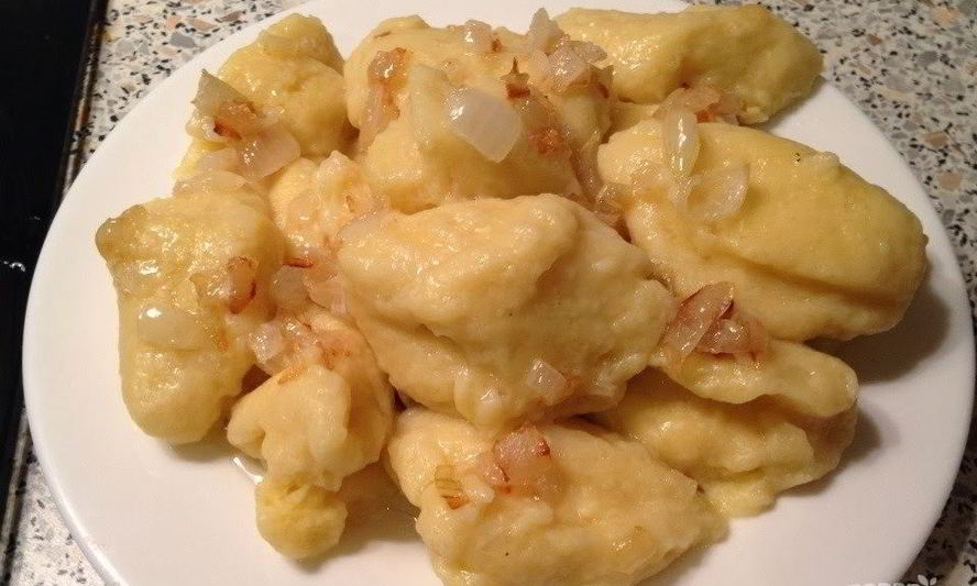 Рецепт украинских клецек