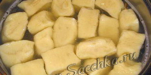 ленивые картофельные вареники