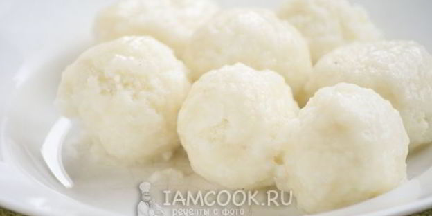 ленивые вареники без яиц