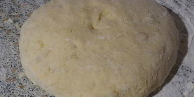 ленивые вареники из картошки со шкварками