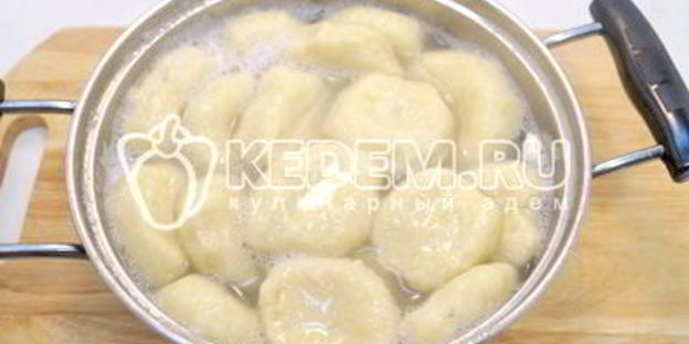 ленивые вареники с картошкой