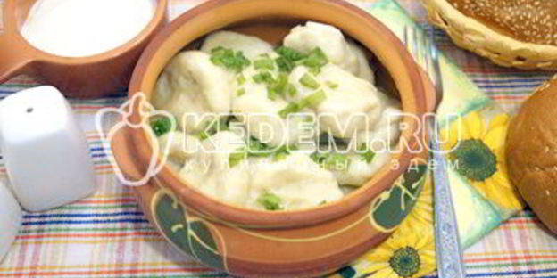 ленивые вареники с картошкой