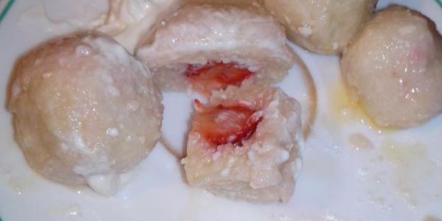 ленивые вареники с сюпризом