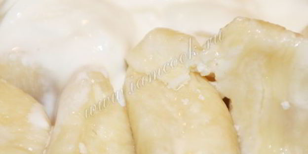 ленивые вареники с творогом для детей