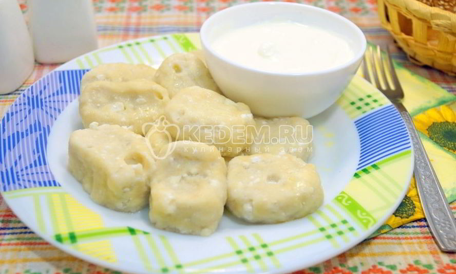 Рецепт ленивых вареников с творогом