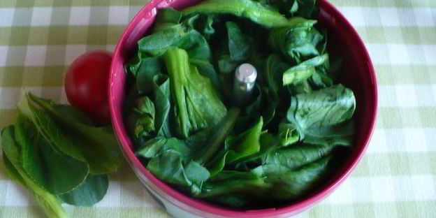 ленивые вареники со шпинатом