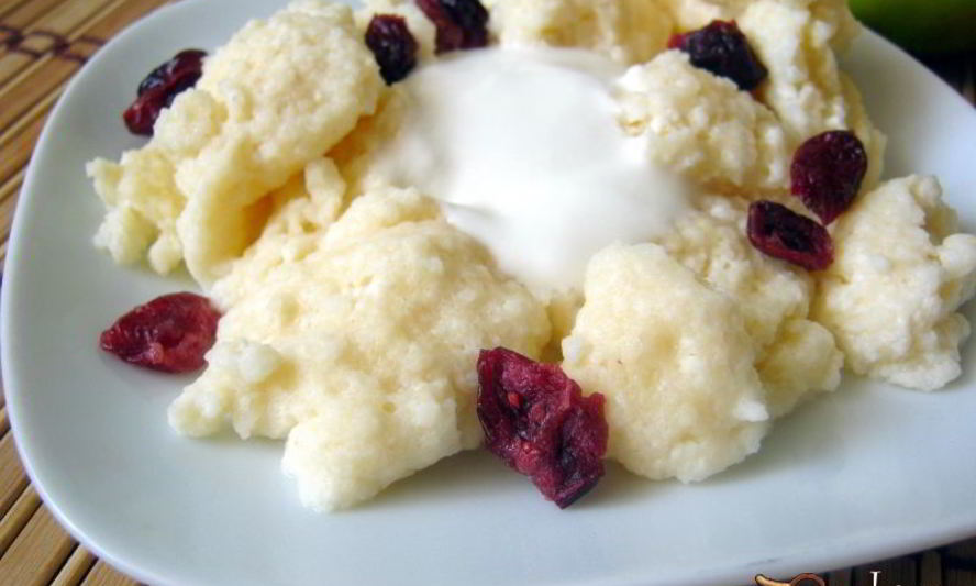 Рецепт ленивых вареников творожных облачка