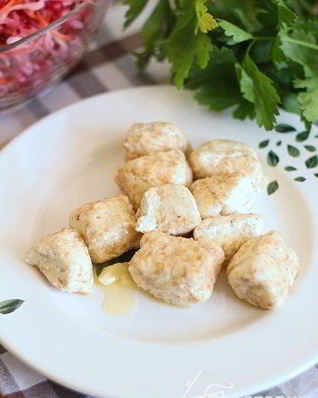 Нежные ленивые вареники с отрубями