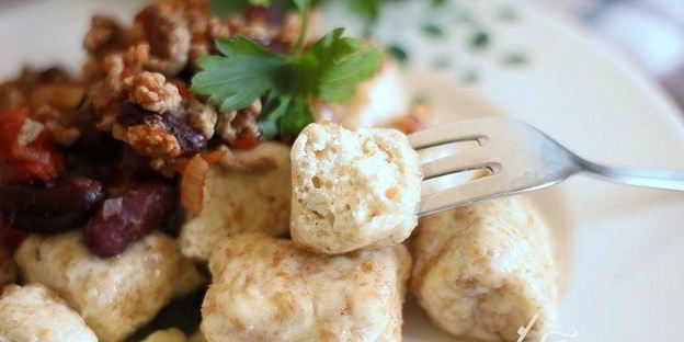 нежные ленивые вареники с отрубями