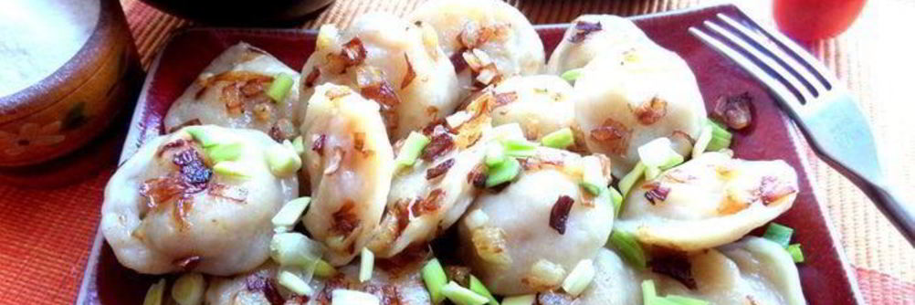 Постные вареники с картошкой