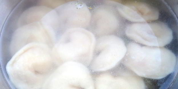 постные вареники с картошкой