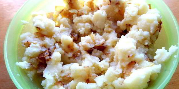 постные вареники с картошкой