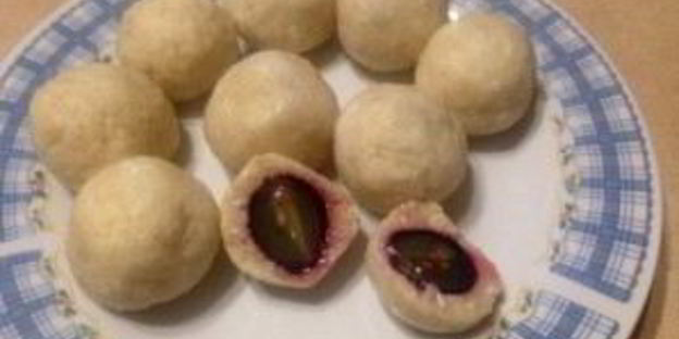 пп-вареники с виноградом