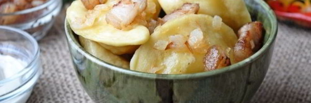 Пышные украинские вареники на пару