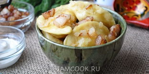 пышные украинские вареники на пару