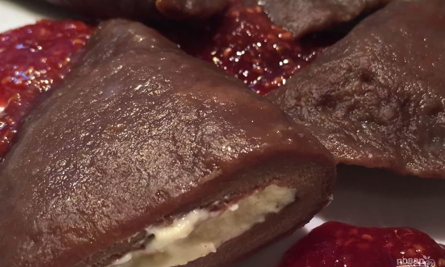 Рецепт шоколадных вареников