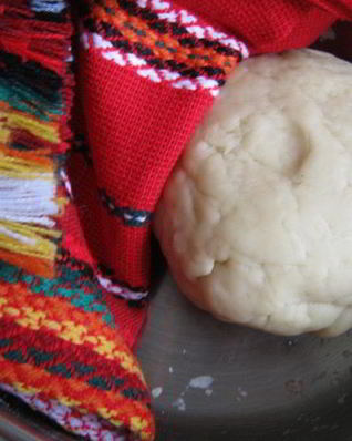 Тесто для вареников с творогом