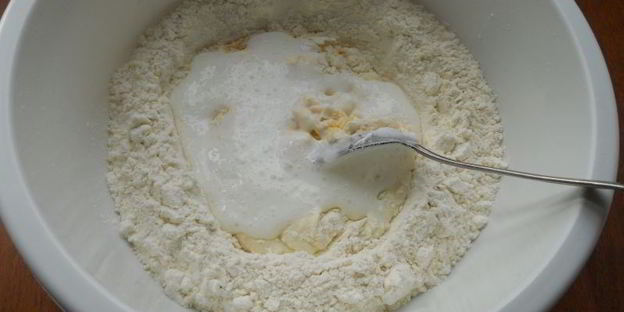 тесто на кефире для вареников