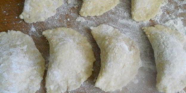 вареники из творога с цельнозерновой мукой
