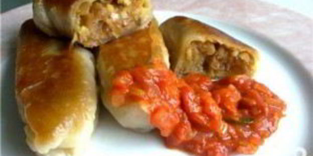 вареники-крученики постные