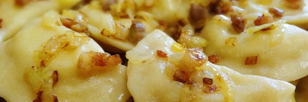 Вареники на кефире с картошкой