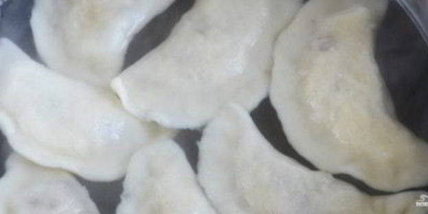 вареники на кефире с картошкой