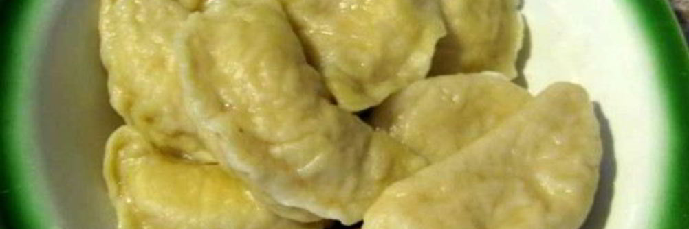 Вареники на кефире