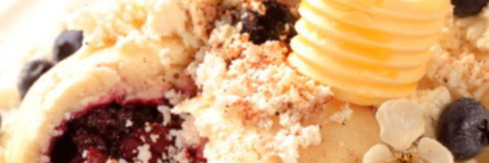 Вареники с черникой