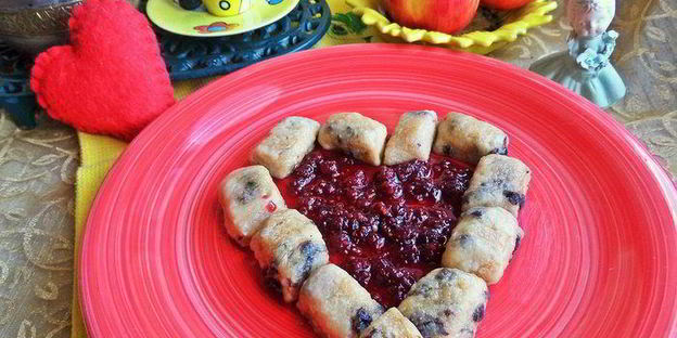 вареники с черносливом