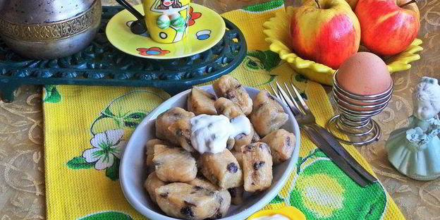 вареники с черносливом