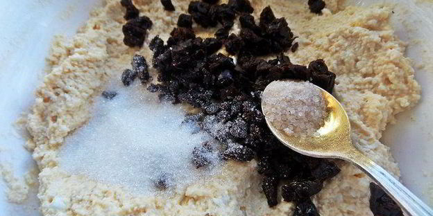 вареники с черносливом