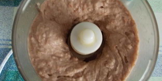 вареники с фасолью, ветчиной и укропом