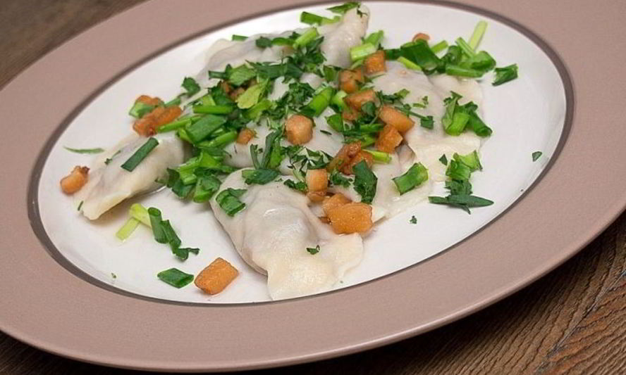 Рецепт вареников с гречкой и грибами