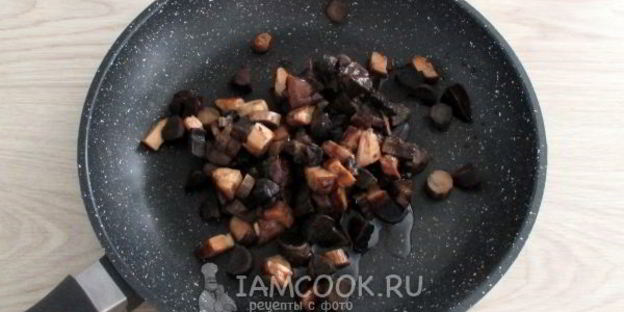 вареники с грибами и овощами