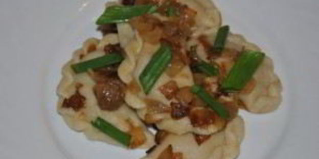 вареники с капустой и картошкой