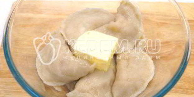 вареники с капустой и сыром