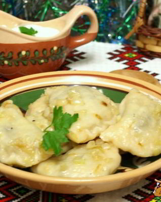 Вареники с капустой