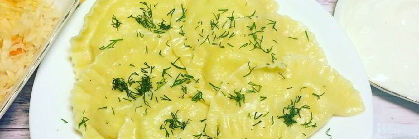 Вареники с картофелем