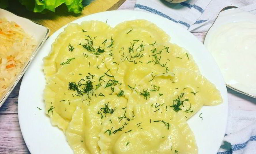 Рецепт вареников с картофелем