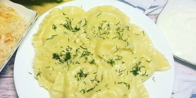 вареники с картофелем