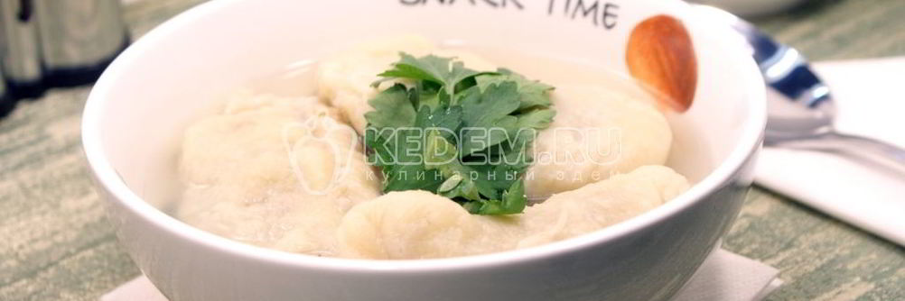 Вареники с картошкой и грибами