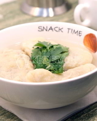 Вареники с картошкой и грибами