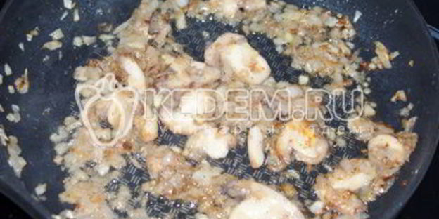 вареники с картошкой и грибами